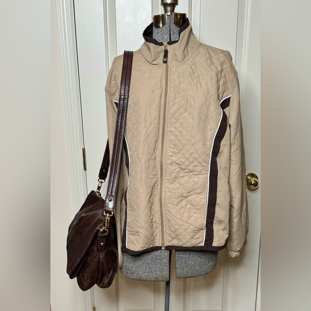Kate Spade Foldover Crossbody Bag, Brown - Picture 6 of 15